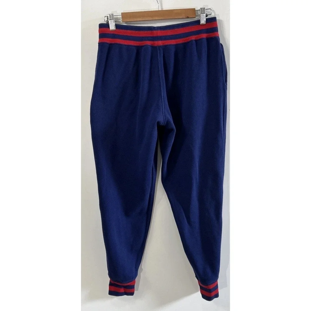 Polo Ralph Lauren Mens Sz Small Blue  Joggers Sweatpants P Logo Blue Red